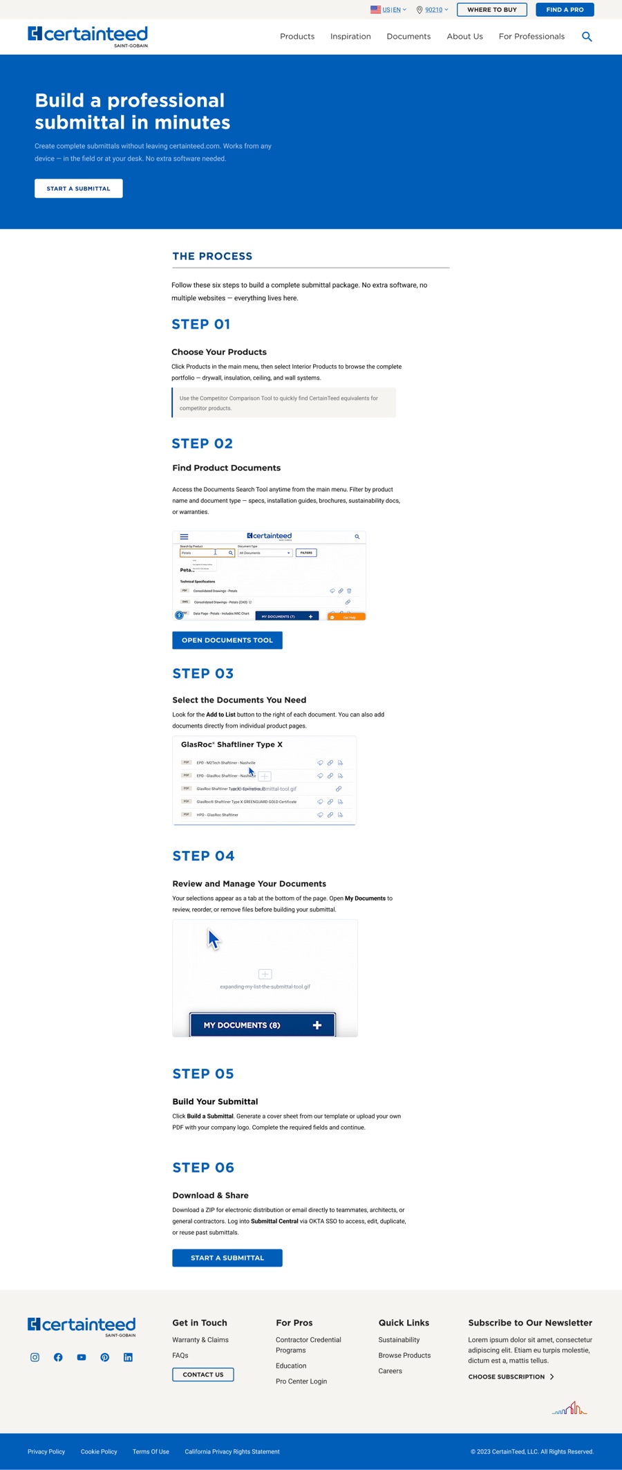 The rebuilt how-to article, brought in line with the standards of the documents page